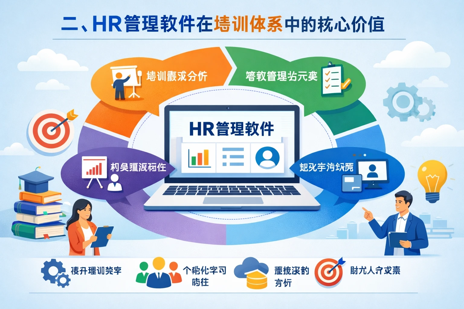 二、HR管理软件在培训体系中的核心价值