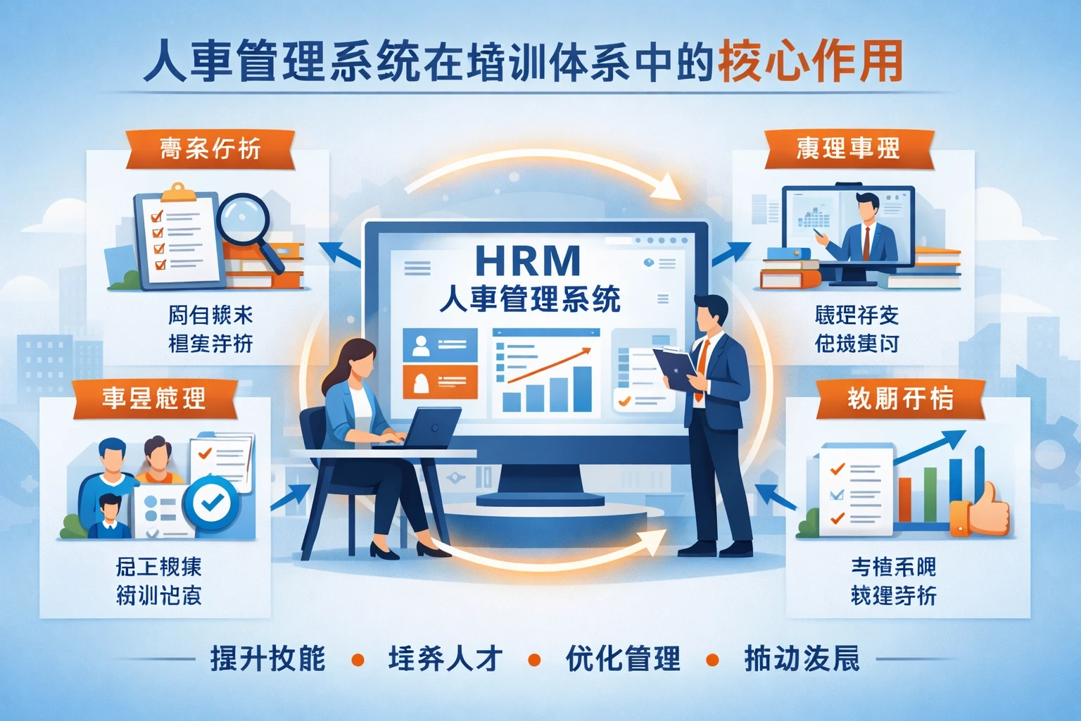 人事管理系统在培训体系中的核心作用