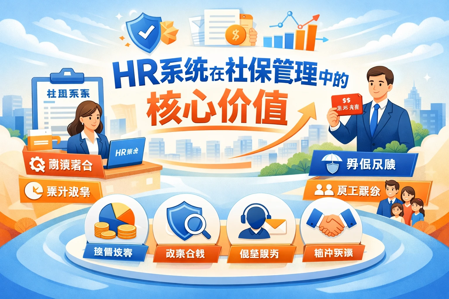 HR系统在社保管理中的核心价值