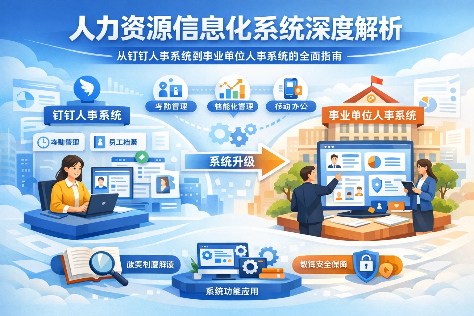 人力资源信息化系统深度解析:从钉钉人事系统到事业单位人事系统的全面指南