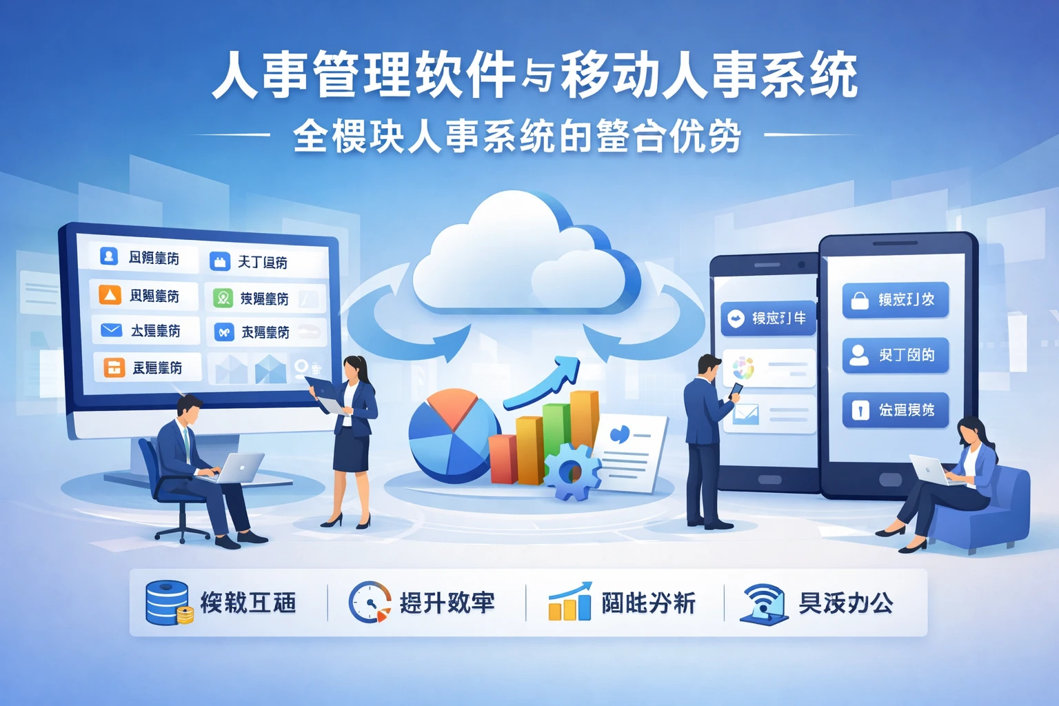 人事管理软件与移动人事系统：全模块人事系统的整合优势