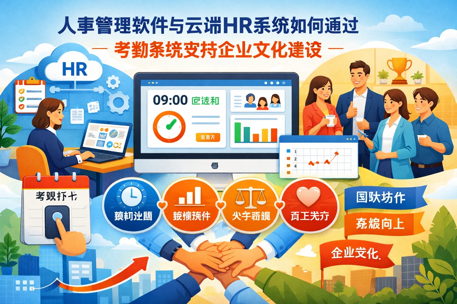 人事管理软件与云端HR系统如何通过考勤系统支持企业文化建设