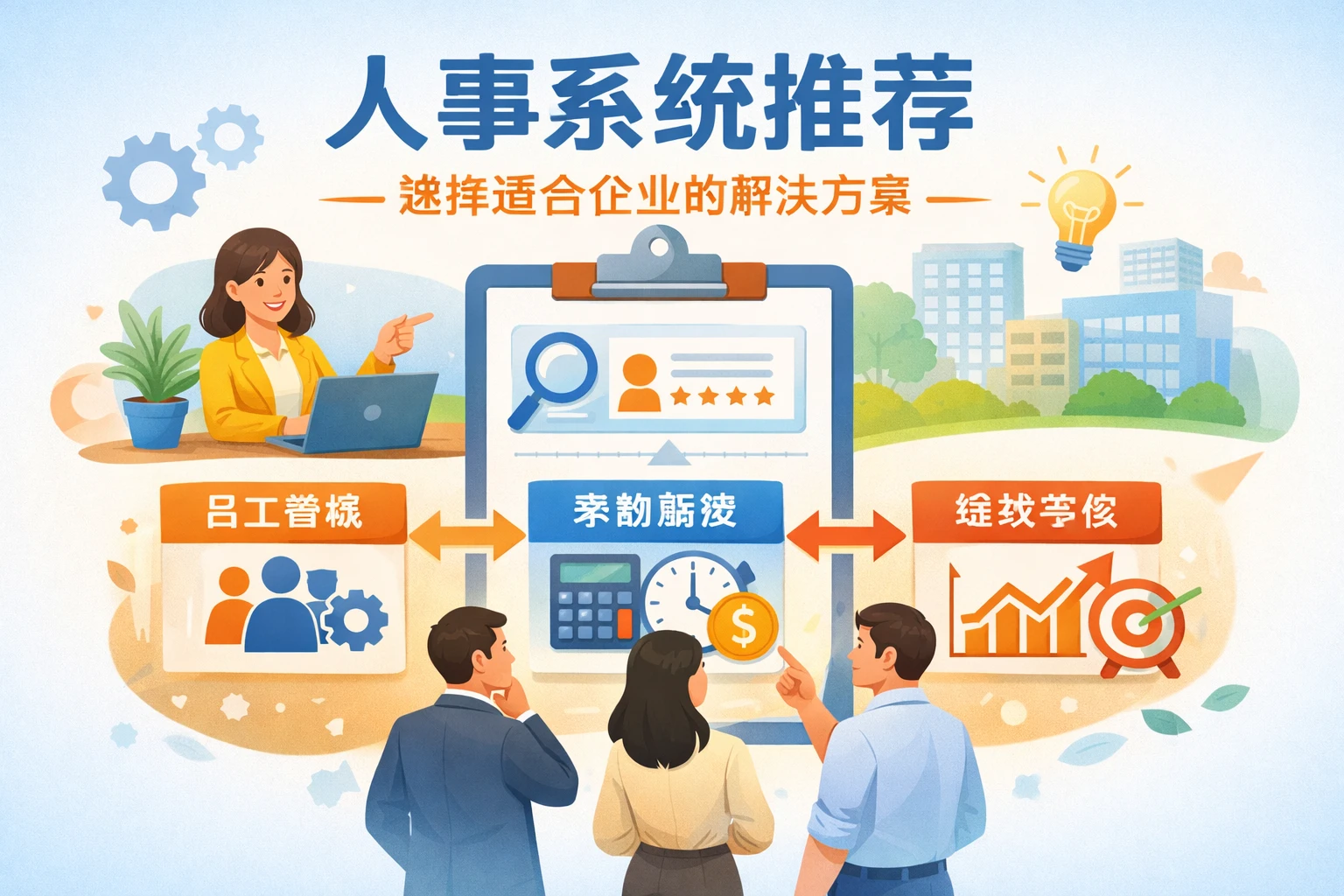 人事系统推荐:选择适合企业的解决方案