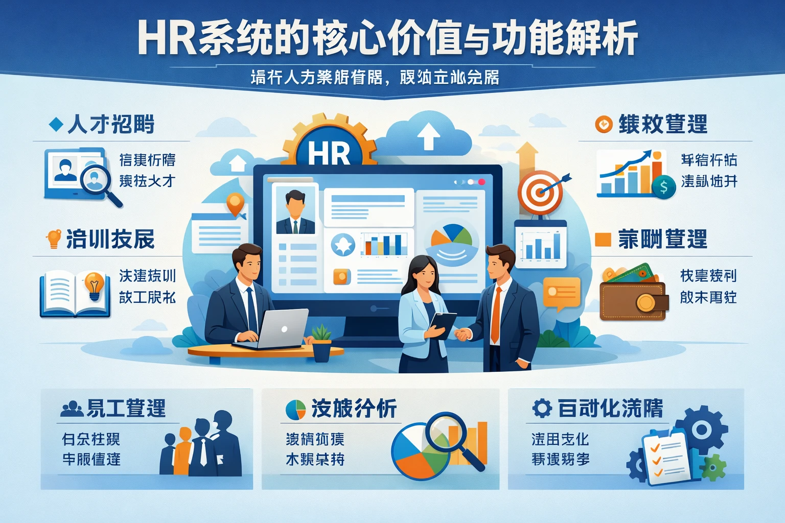 HR系统的核心价值与功能解析