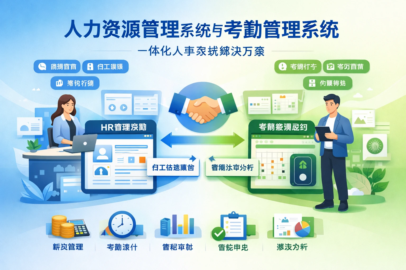人力资源管理系统与考勤管理系统：一体化人事系统解决方案