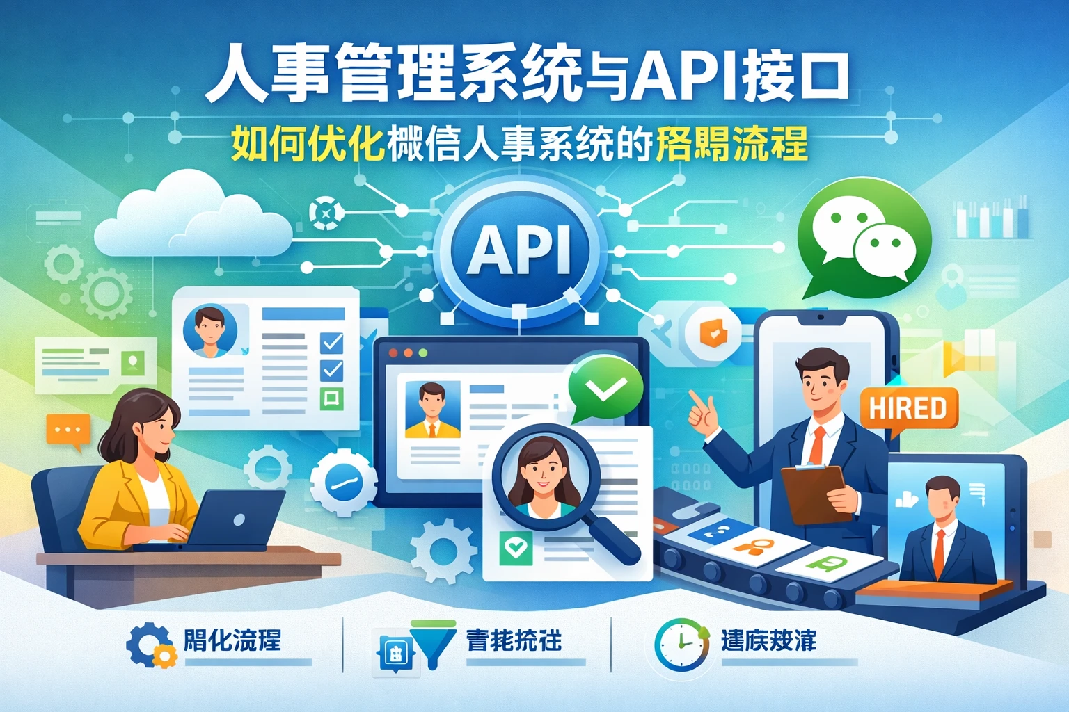 人事管理系统与API接口如何优化微信人事系统的招聘流程