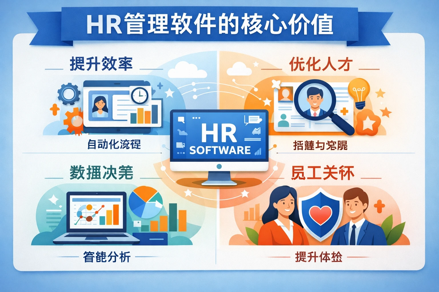 HR管理软件的核心价值