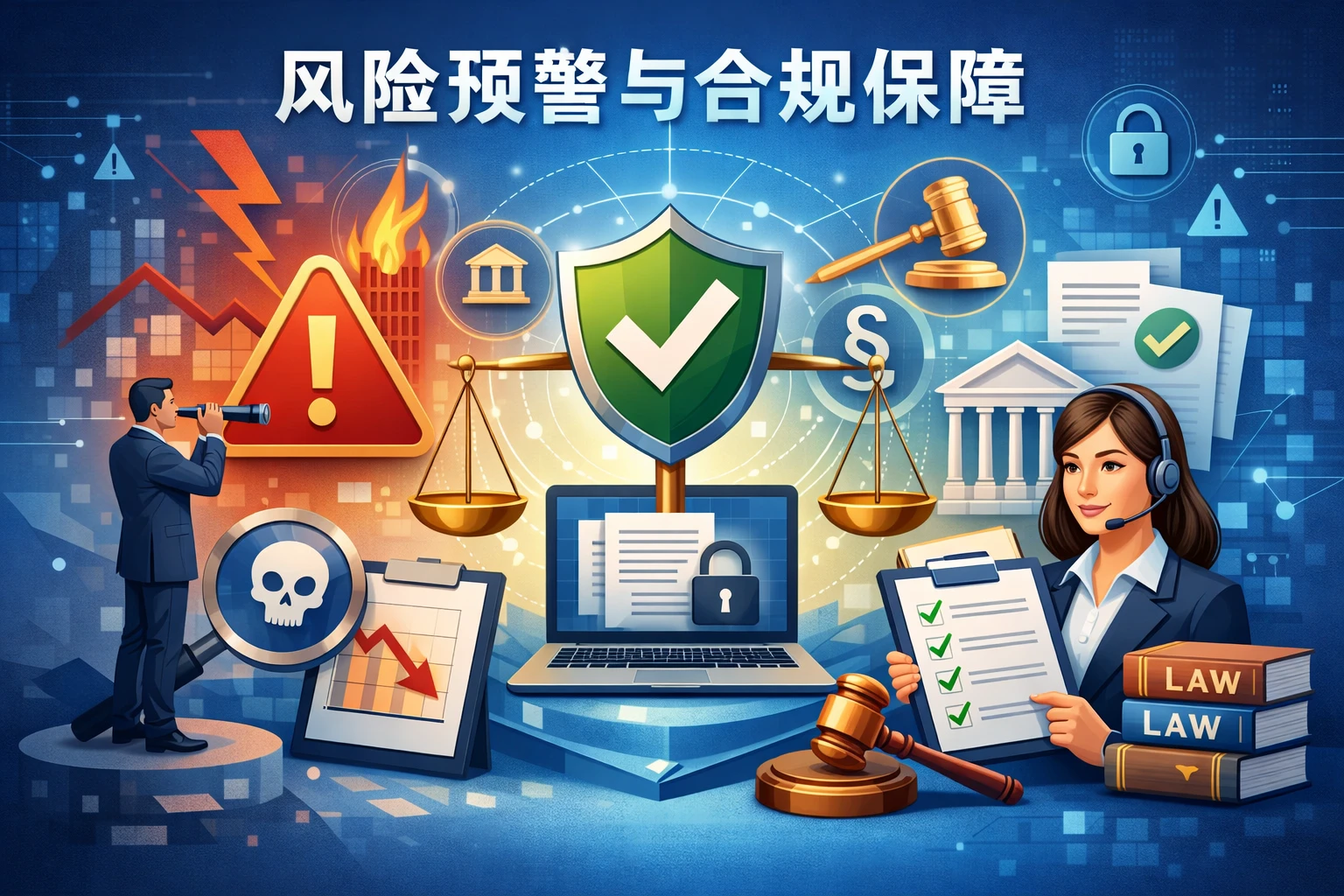 风险预警与合规保障