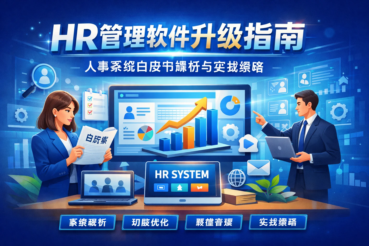HR管理软件升级指南:人事系统白皮书解析与实战策略