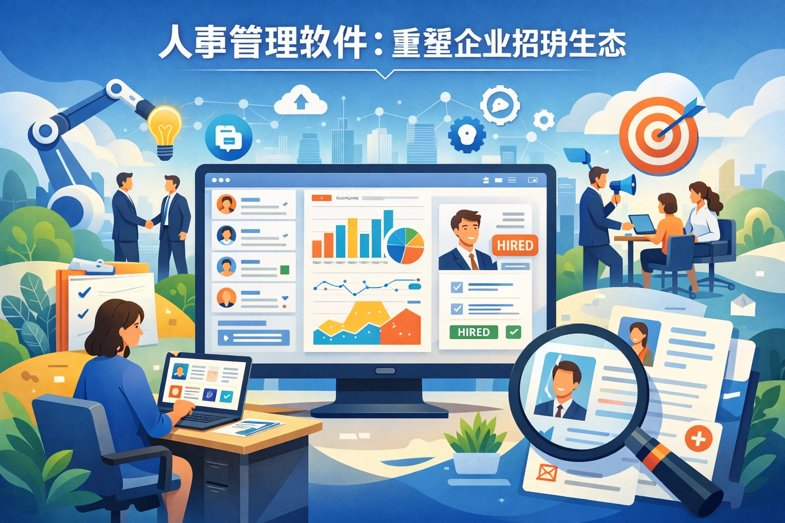 人事管理软件：重塑企业招聘生态