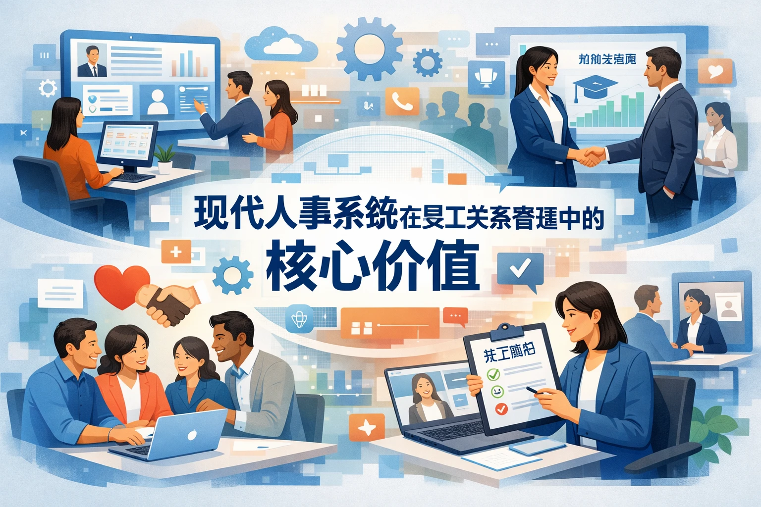 现代人事系统在员工关系管理中的核心价值