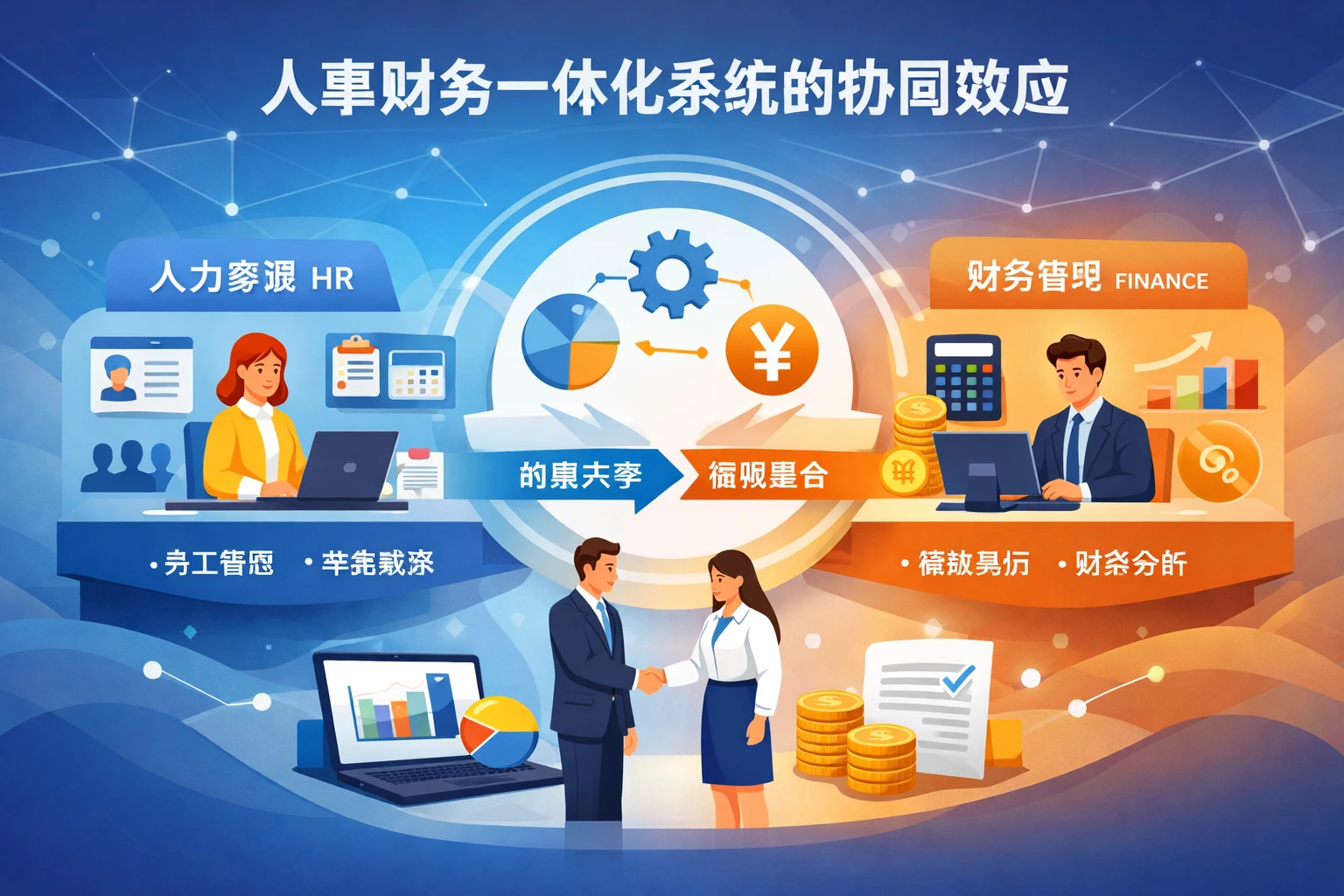 人事财务一体化系统的协同效应