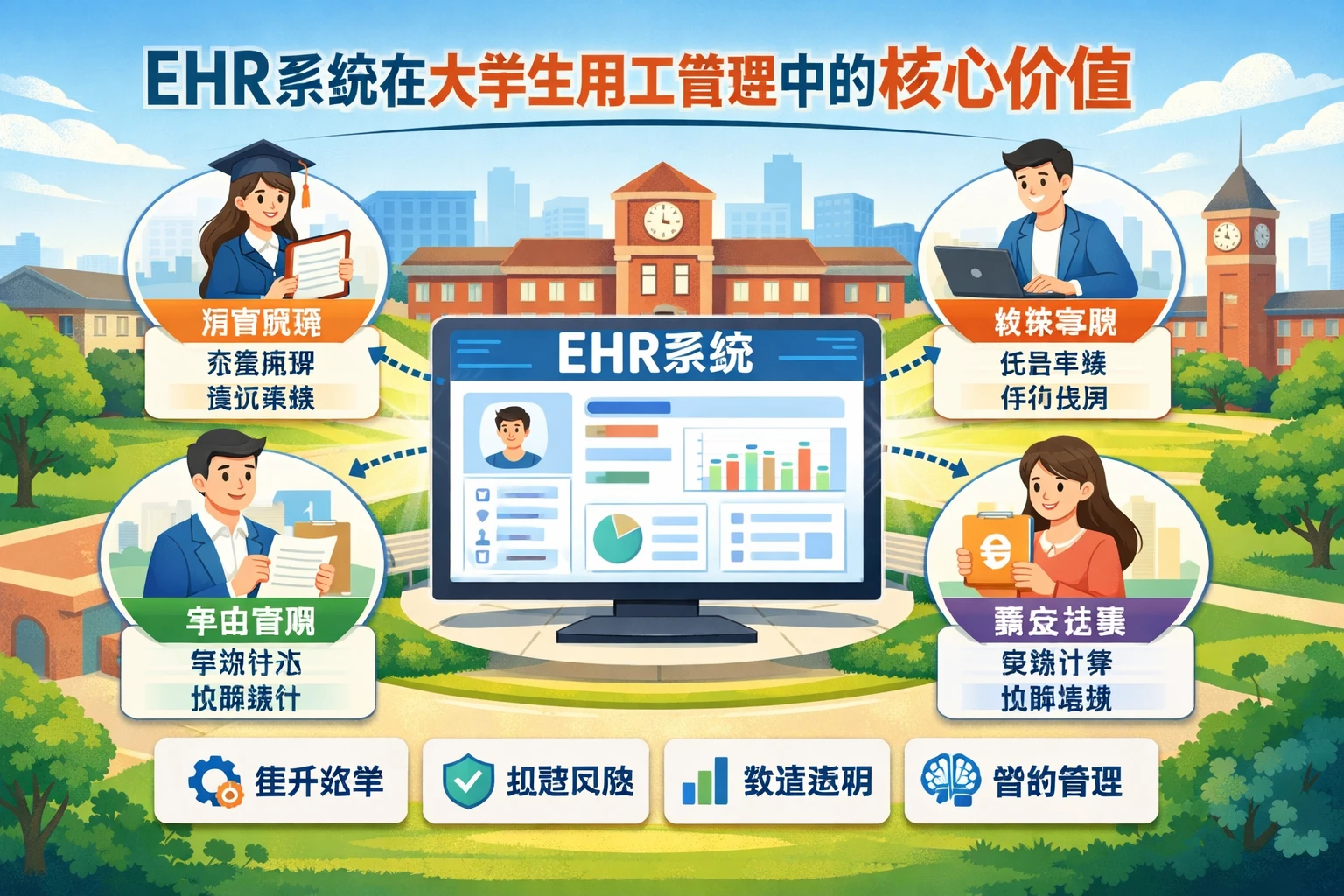 ehr系统在大学生用工管理中的核心价值