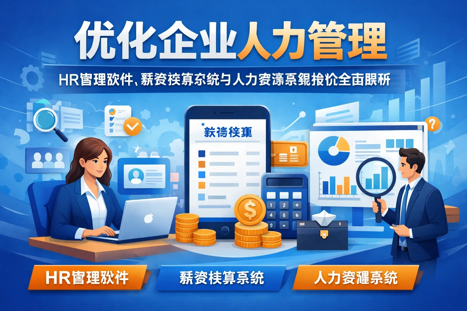 优化企业人力管理：HR管理软件、薪资核算系统与人力资源系统报价全面解析