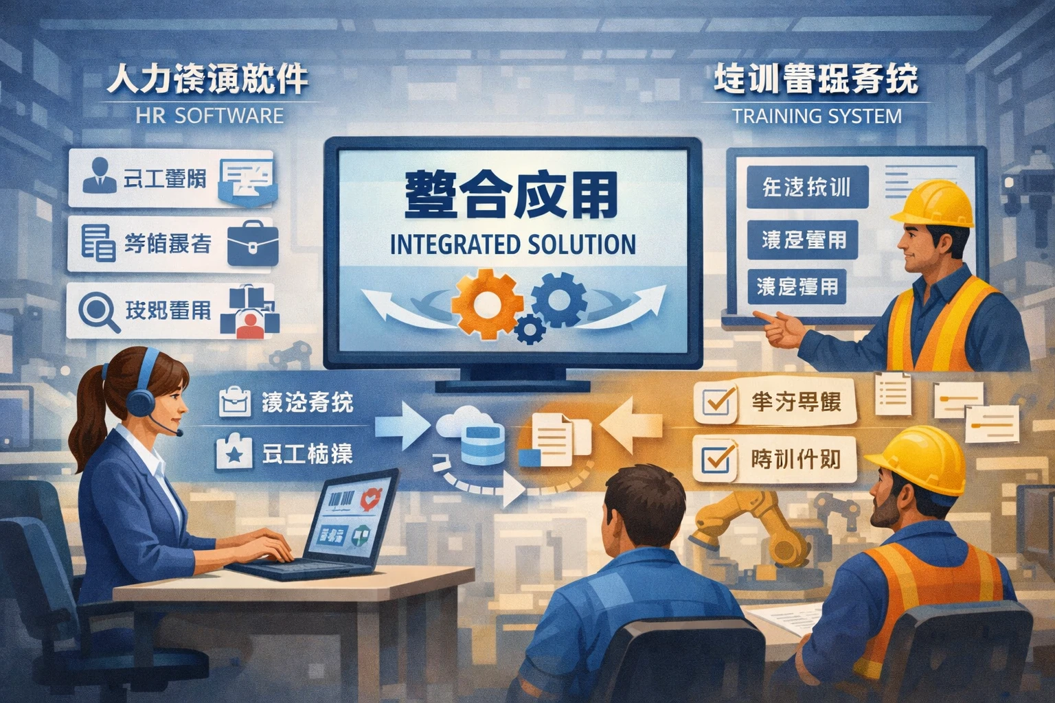 制造业人事系统中人力资源软件与培训管理系统的整合应用