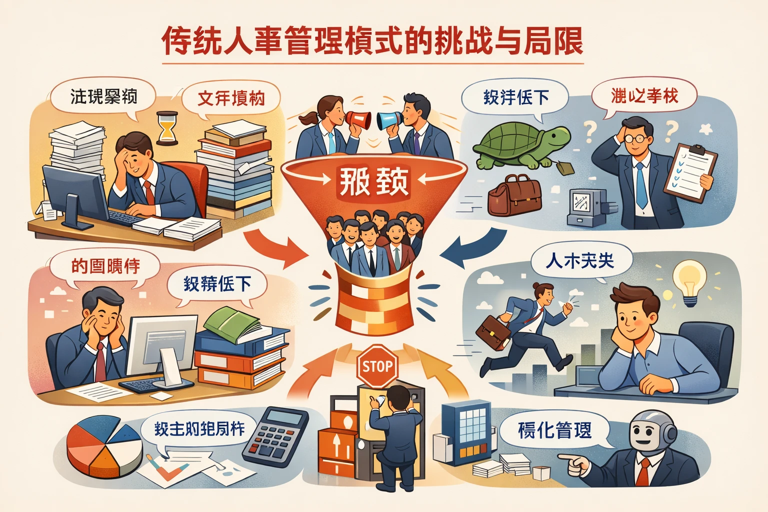 传统人事管理模式的挑战与局限