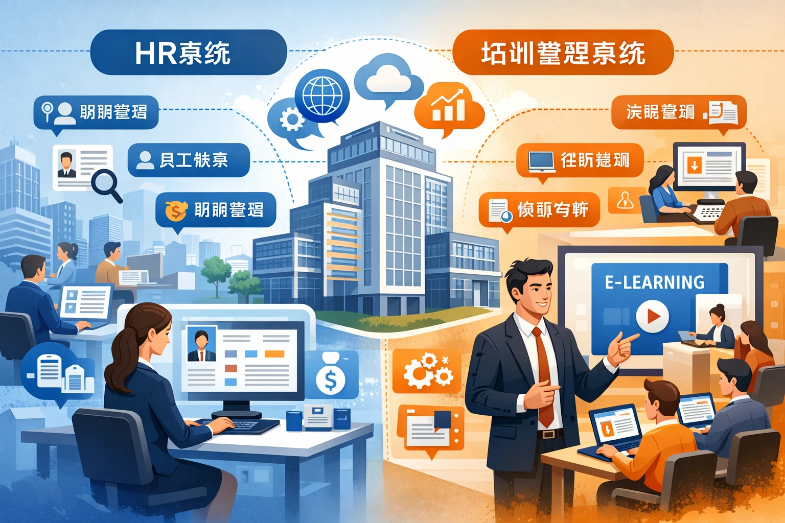 集团型人事系统中的HR系统与培训管理系统在现代企业中的应用