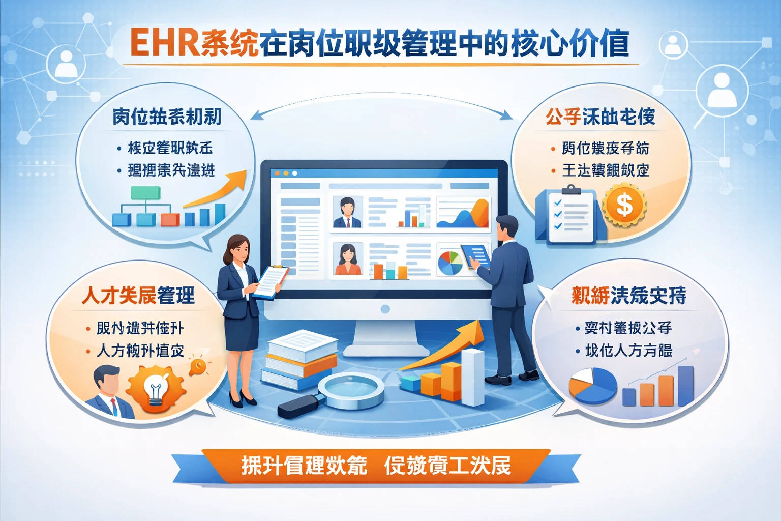 EHR系统在岗位职级管理中的核心价值