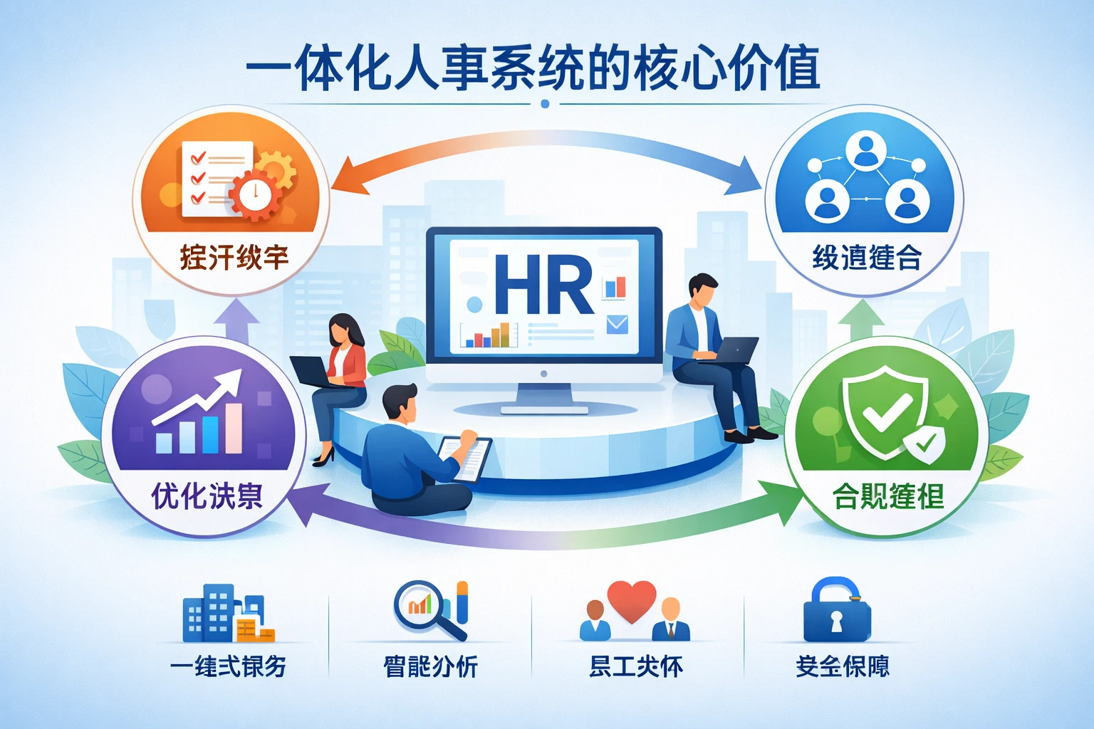 一体化人事系统的核心价值