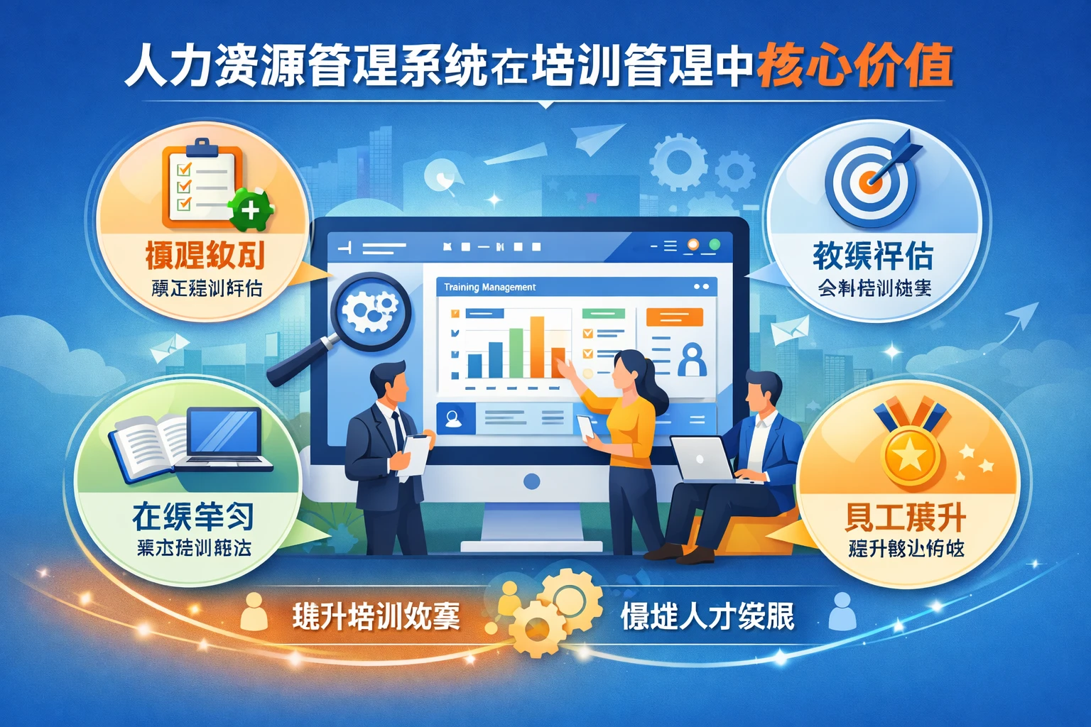 人力资源管理系统在培训管理中的核心价值