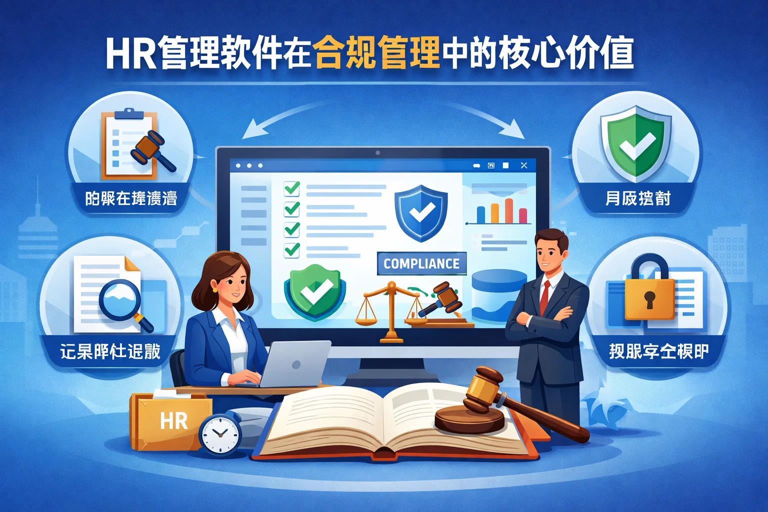 HR管理软件在合规管理中的核心价值