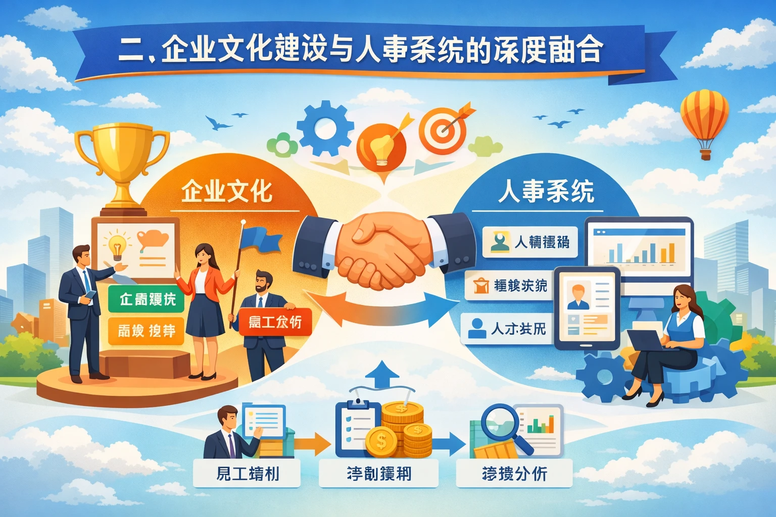 二、企业文化建设与人事系统的深度融合