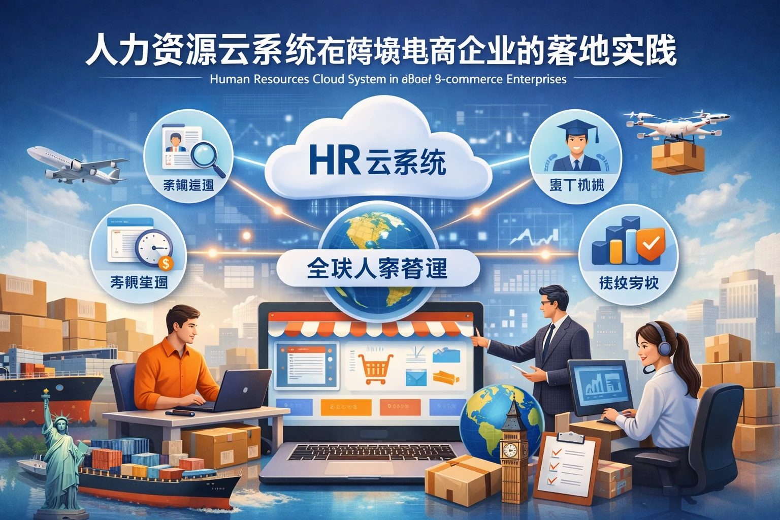 人力资源云系统在跨境电商企业的落地实践