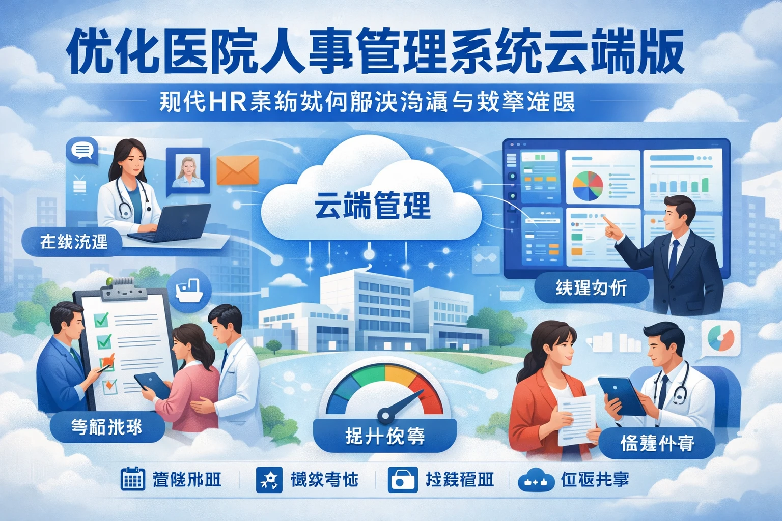 优化医院人事管理系统云端版:现代HR系统如何解决沟通与效率难题