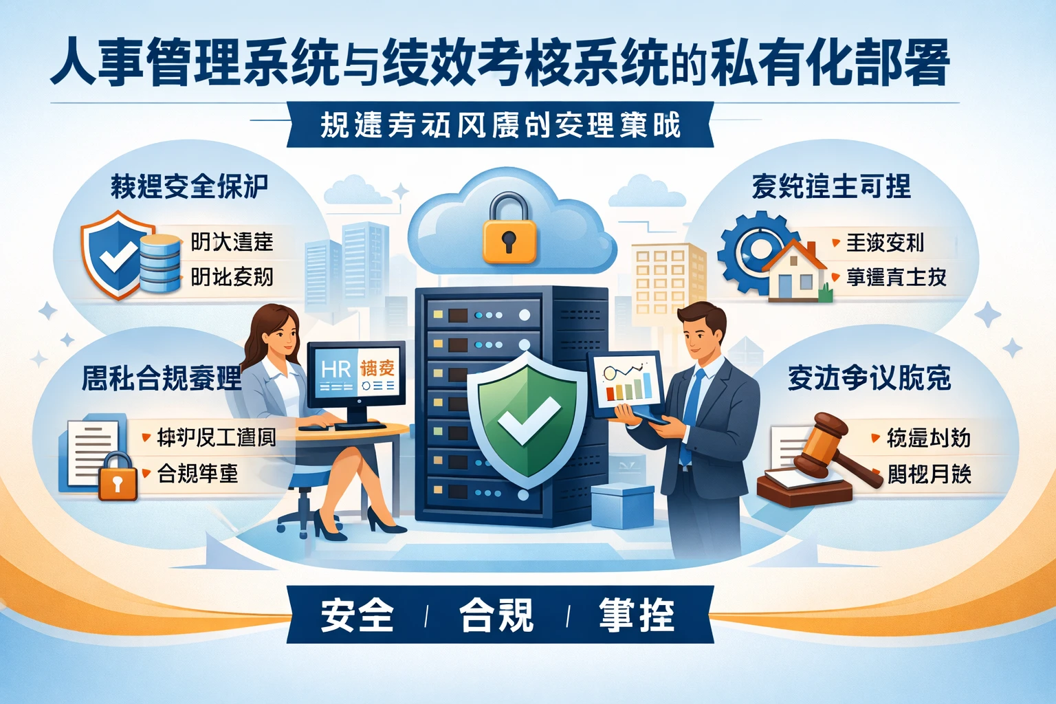 人事管理系统与绩效考核系统的私有化部署：规避劳动风险的关键策略