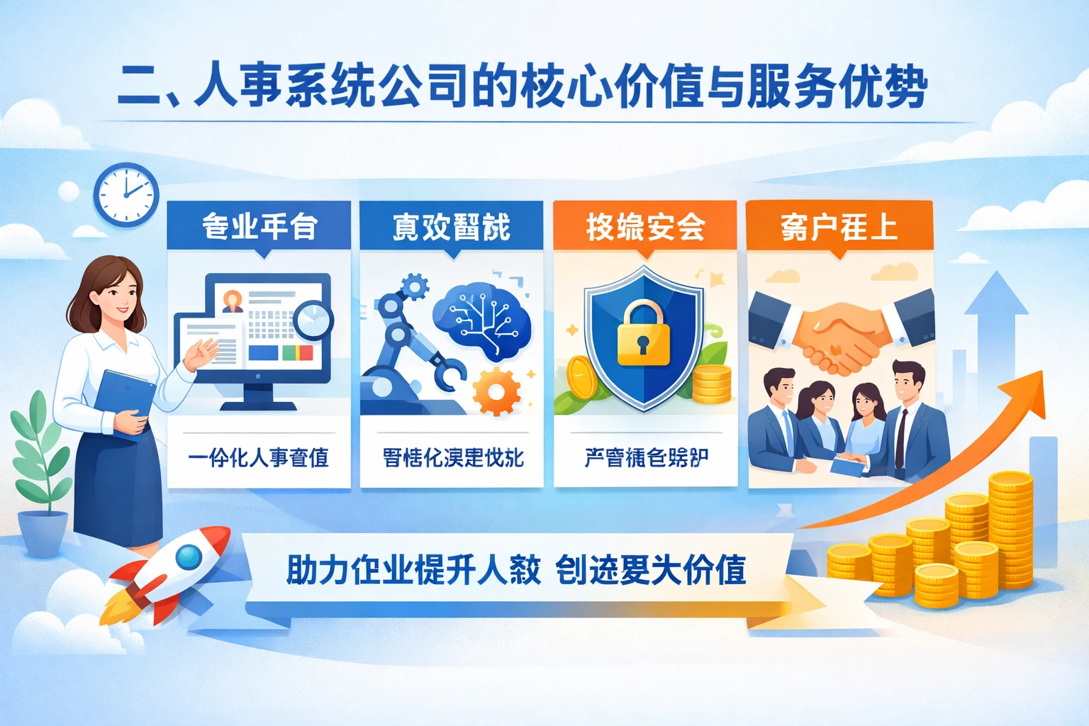 二、人事系统公司的核心价值与服务优势