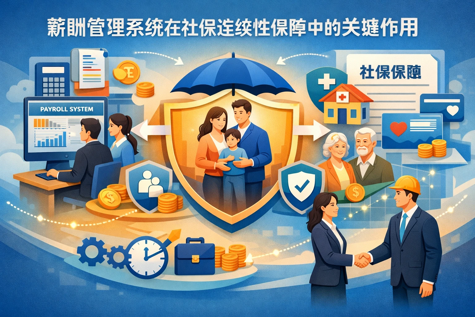 薪酬管理系统在社保连续性保障中的关键作用