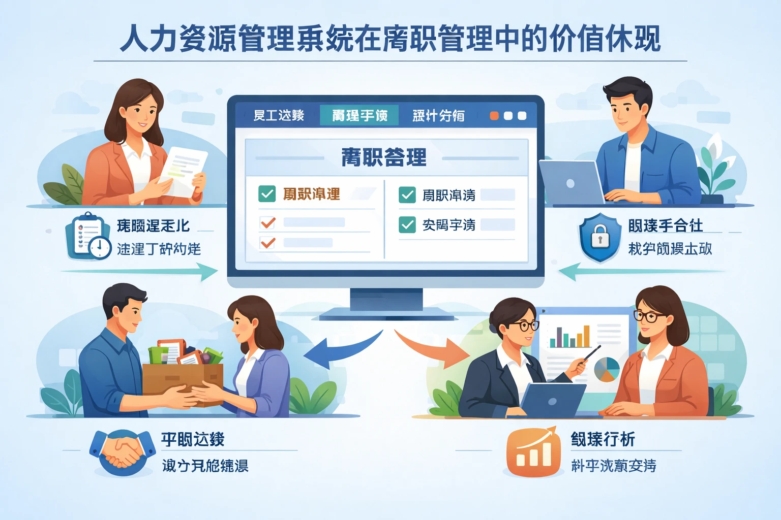 人力资源管理系统在离职管理中的价值体现