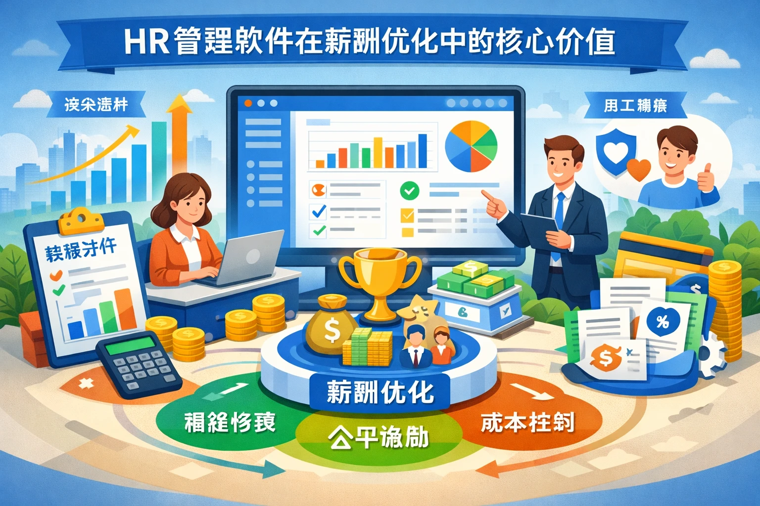 HR管理软件在薪酬优化中的核心价值