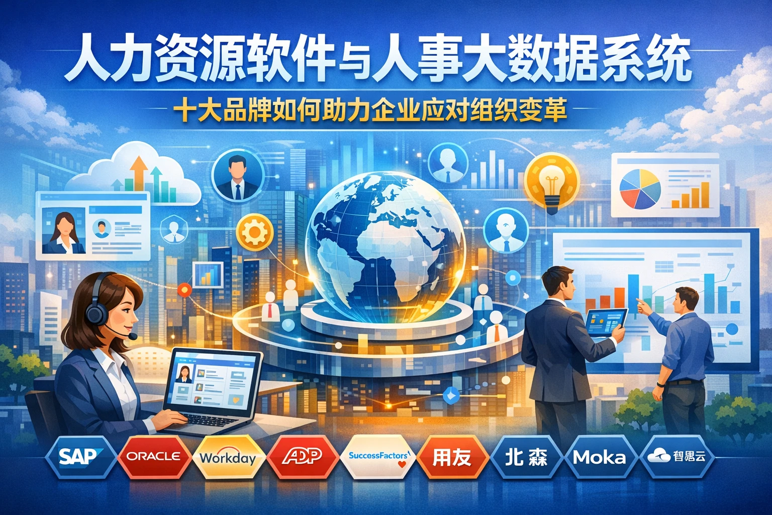 人力资源软件与人事大数据系统：十大品牌如何助力企业应对组织变革