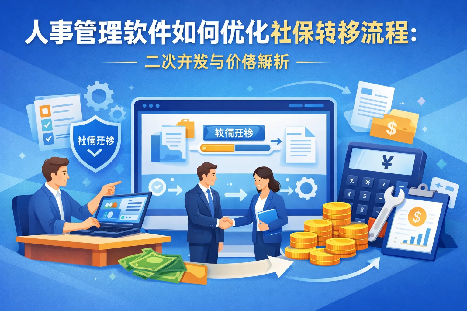 人事管理软件如何优化社保转移流程：二次开发与价格解析