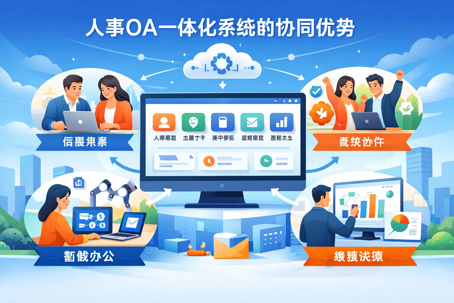 人事OA一体化系统的协同优势