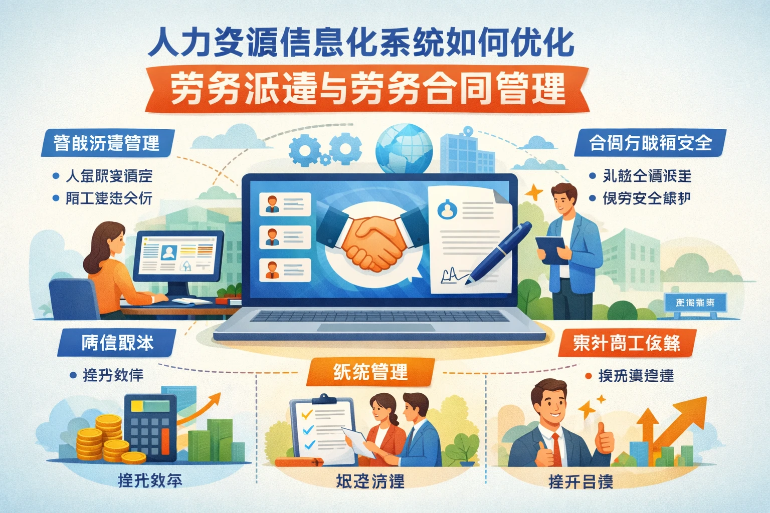 人力资源信息化系统如何优化劳务派遣与劳务合同管理