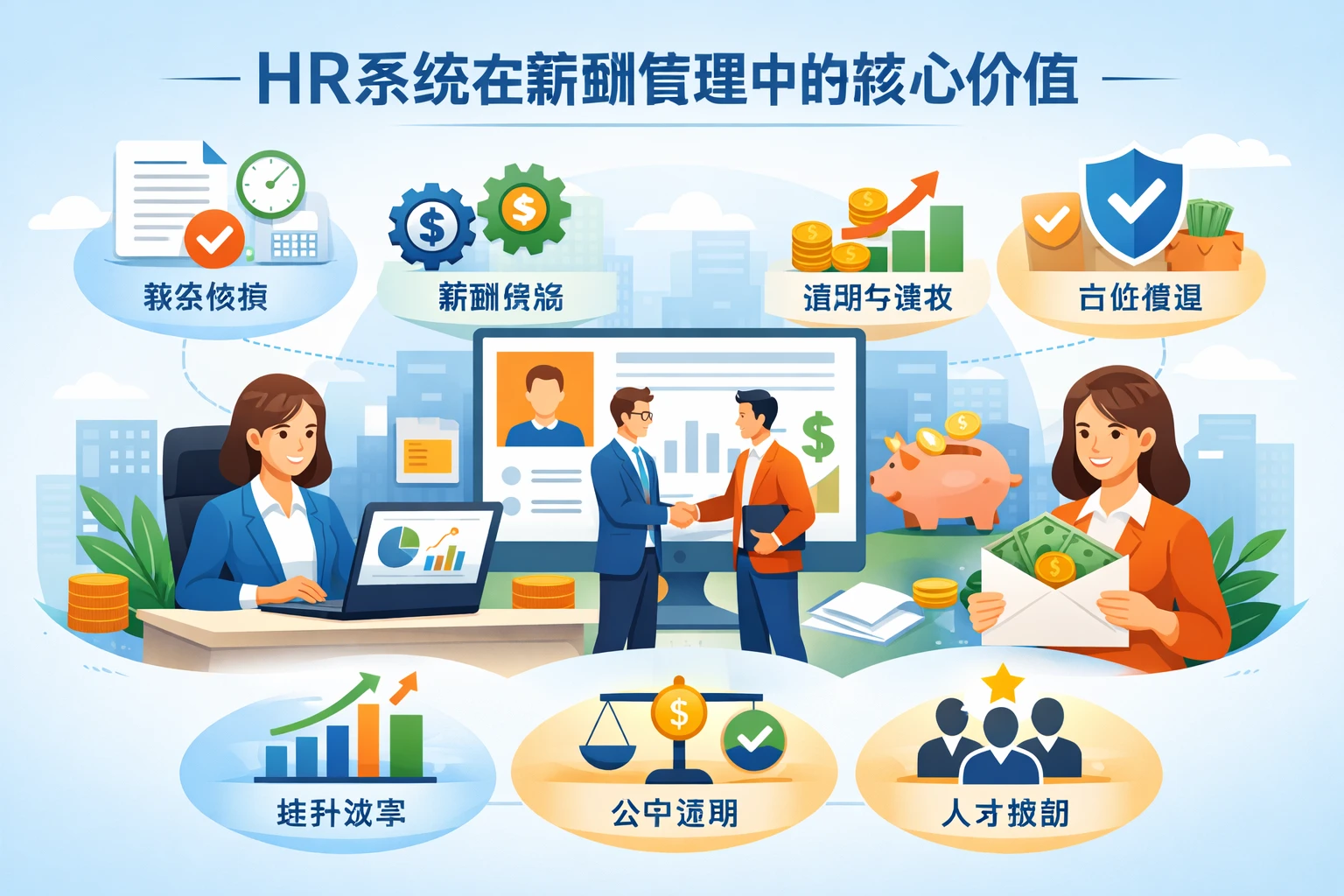 HR系统在薪酬管理中的核心价值