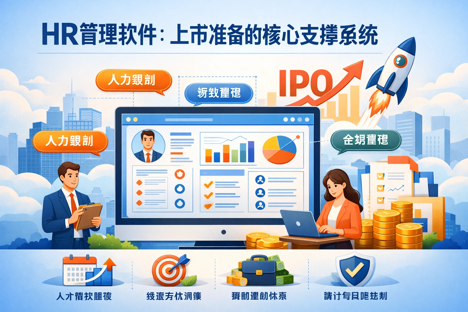 HR管理软件：上市准备的核心支撑系统