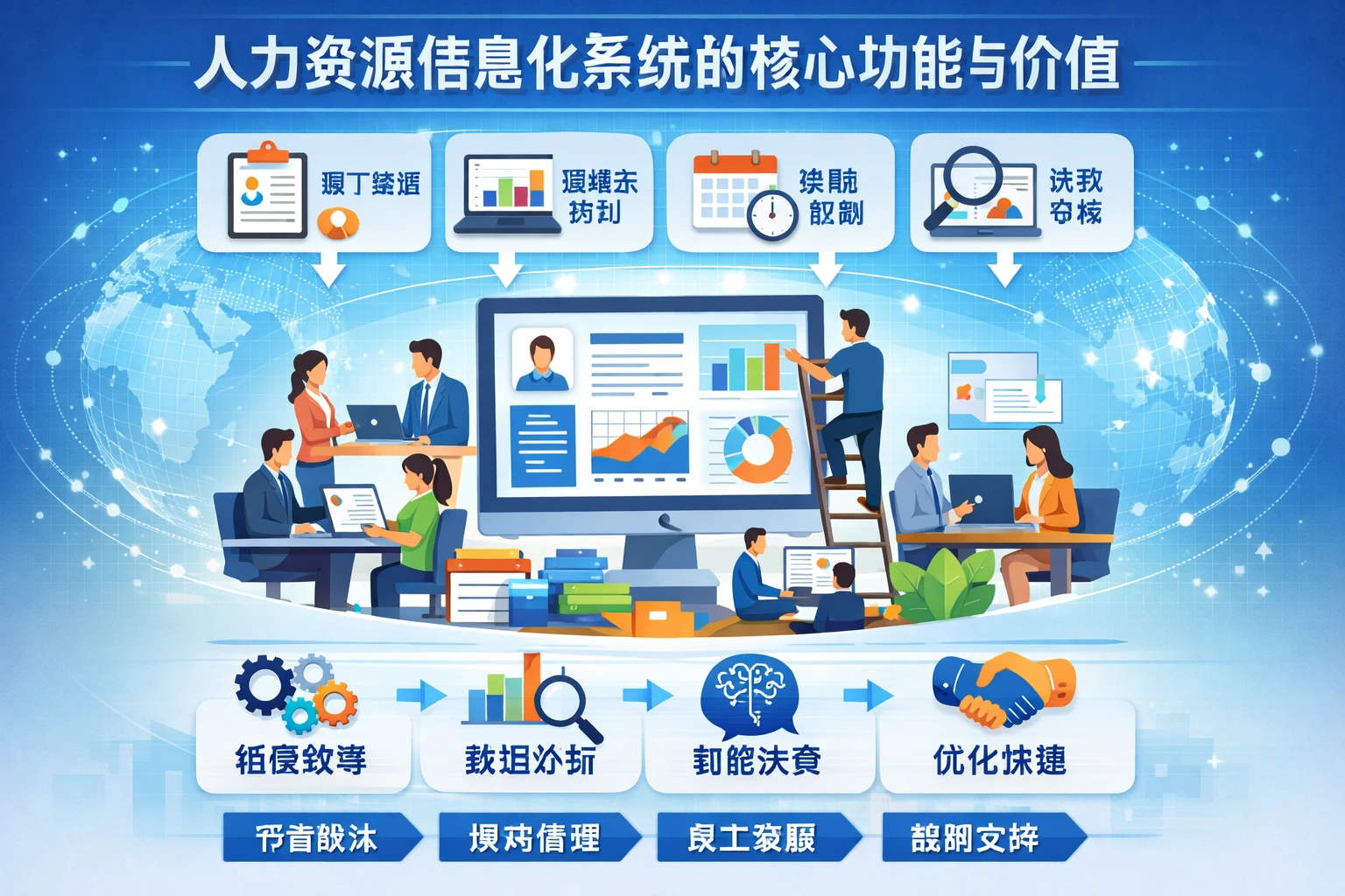 人力资源信息化系统的核心功能与价值