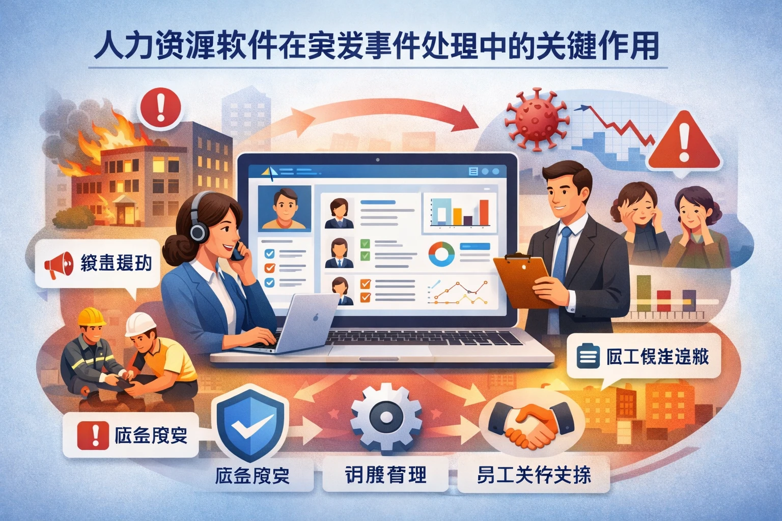 人力资源软件在突发事件处理中的关键作用
