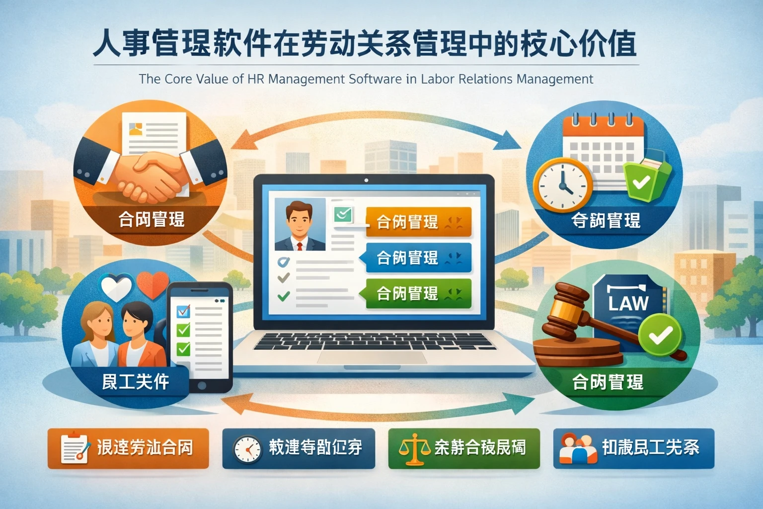 人事管理软件在劳动关系管理中的核心价值