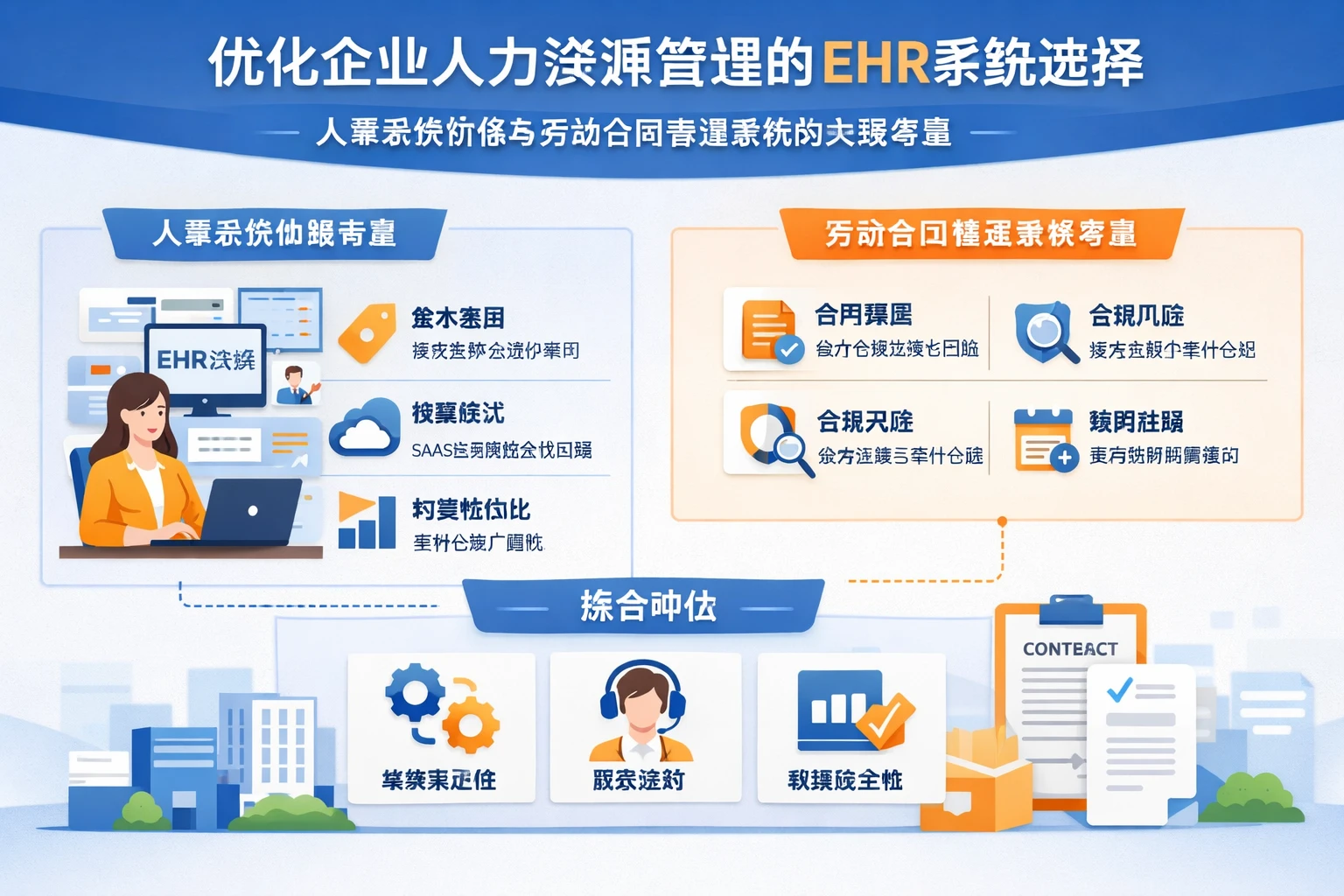 优化企业人力资源管理的EHR系统选择：人事系统价格与劳动合同管理系统的关键考量