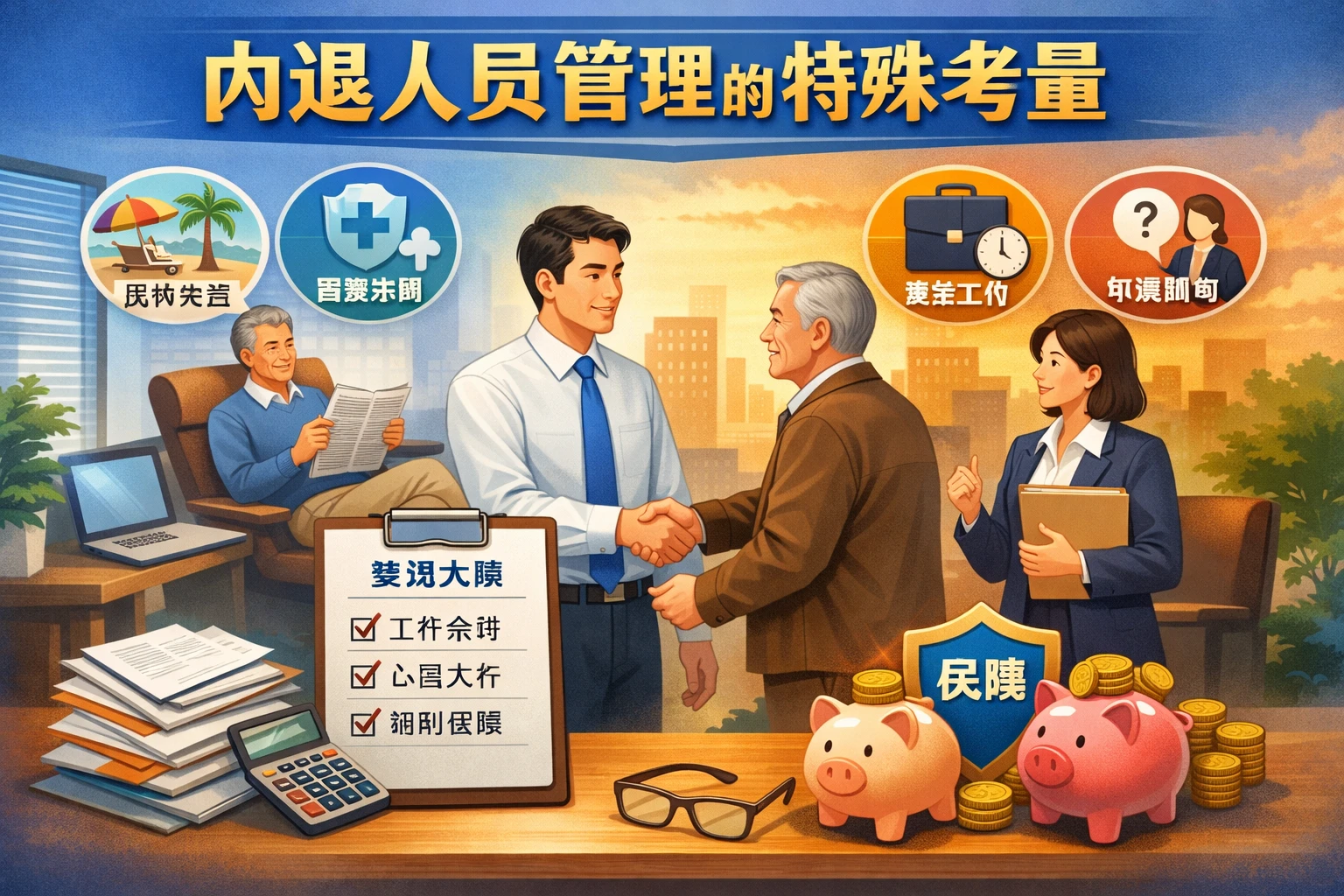 内退人员管理的特殊考量