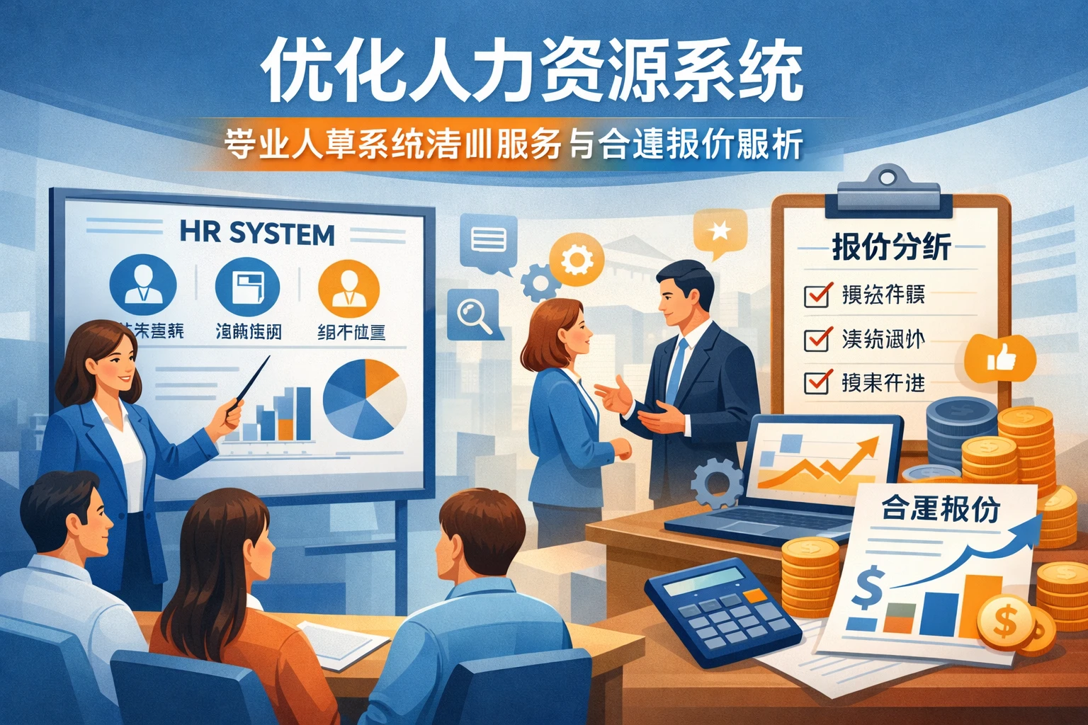 优化人力资源系统：专业人事系统培训服务与合理报价解析