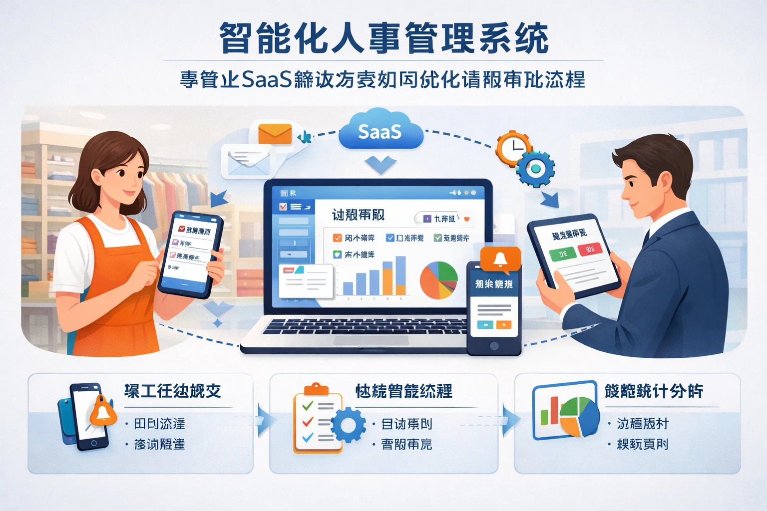 智能化人事管理系统：零售业SaaS解决方案如何优化请假审批流程