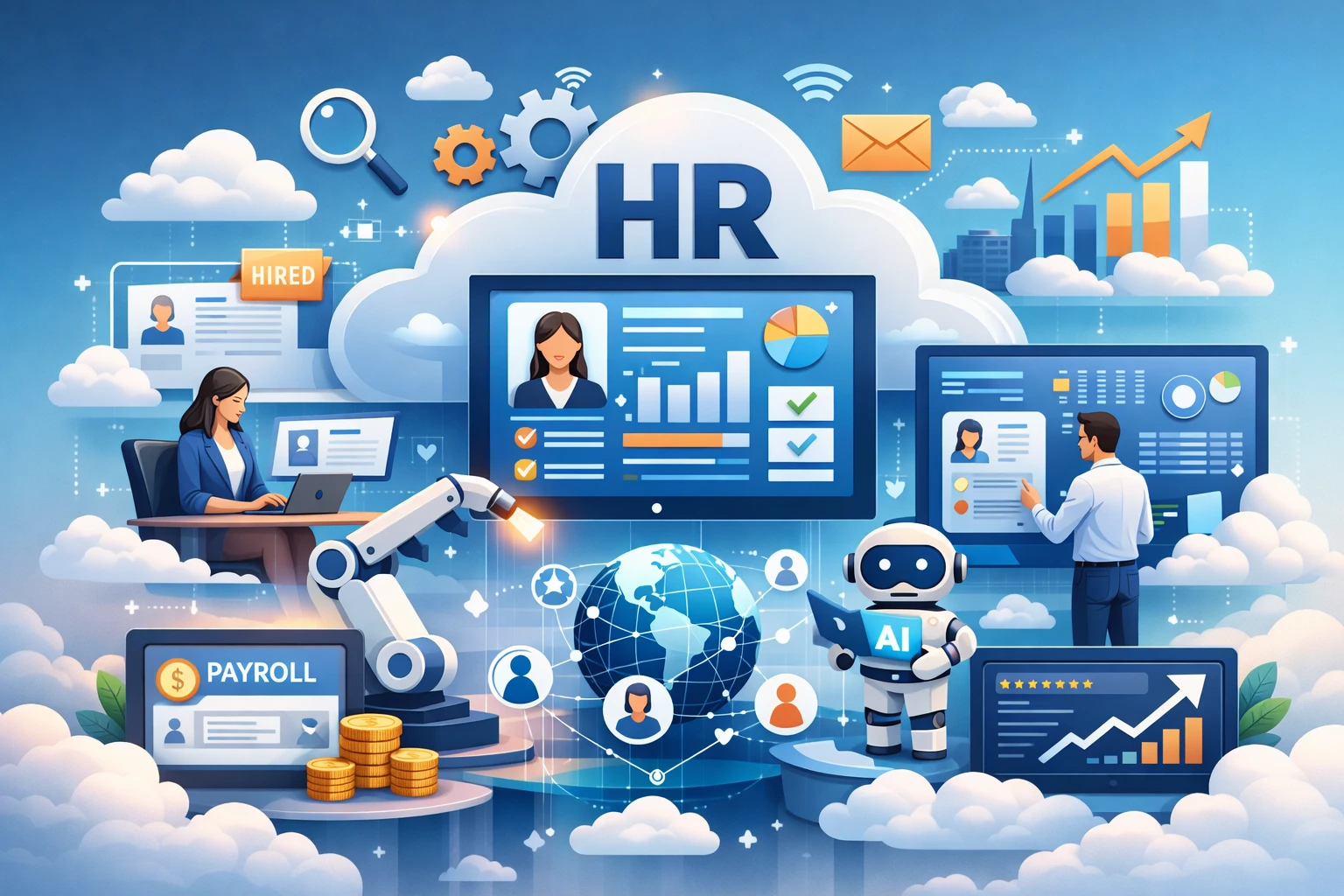 云端HR系统的智能化解决方案