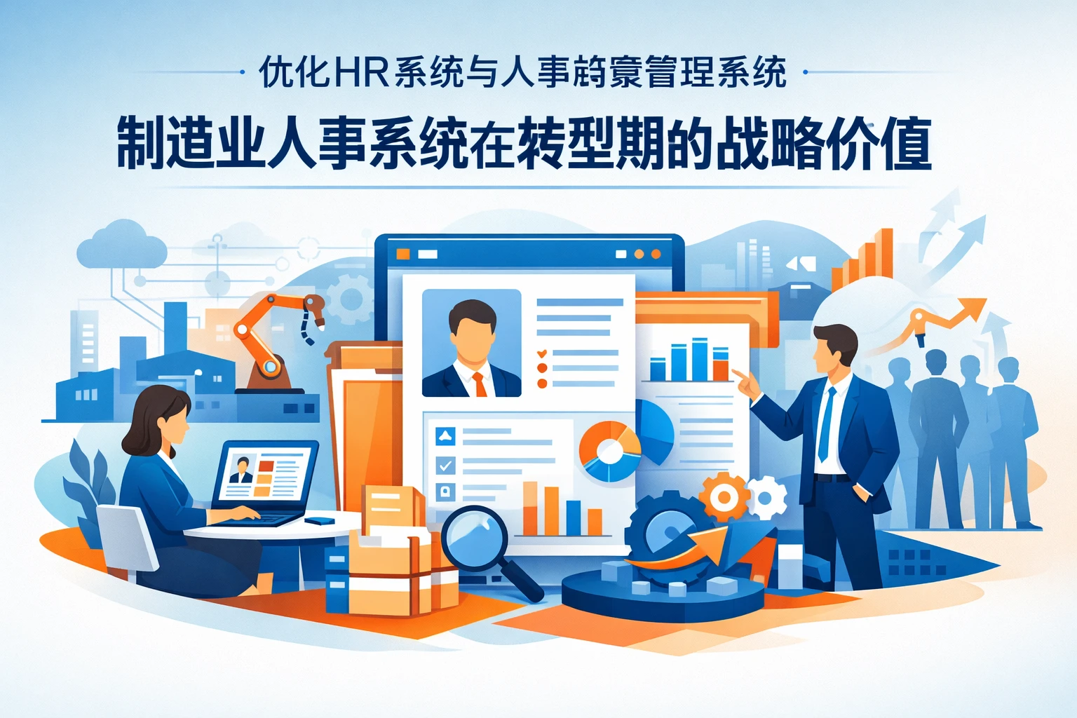 优化HR系统与人事档案管理系统:制造业人事系统在转型期的战略价值