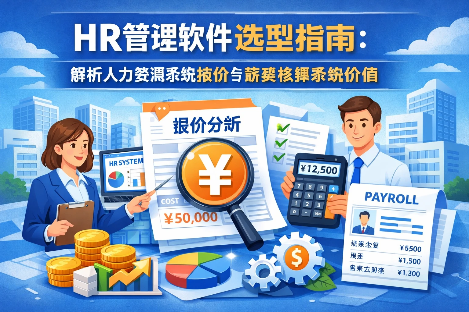 HR管理软件选型指南：解析人力资源系统报价与薪资核算系统价值