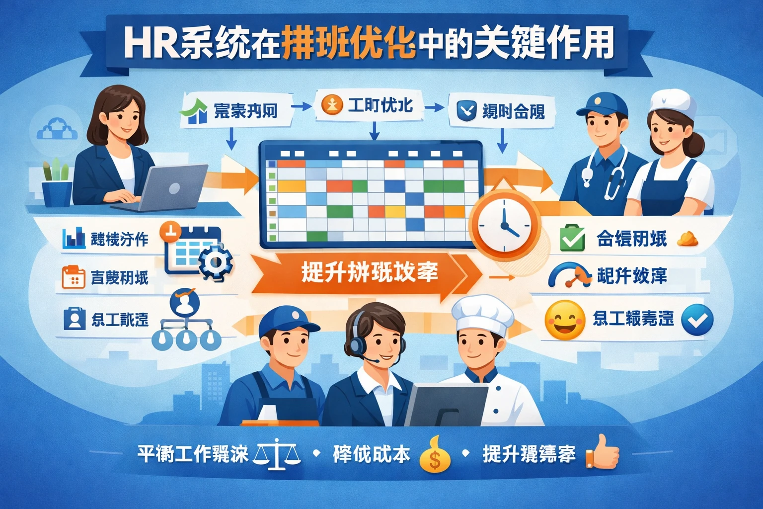 HR系统在排班优化中的关键作用